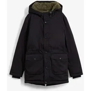 bonprix warm gefütterter Winterparka, wasserabweisendschwarz 176Knaben