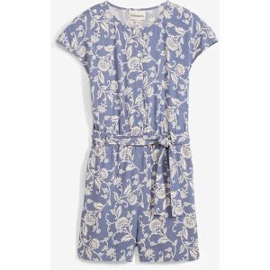 bonprix Kurzer Jumpsuit aus fließender Viskoseblau 176Mädchen