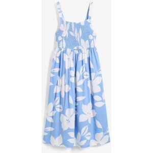 bonprix Kleid aus fließender Viskoseblau 134Mädchen