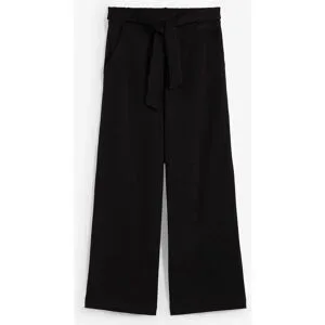 bonprix Culotte aus Bio-Baumwolle mit elastischem Bundschwarz 128Mädchen