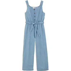 bonprix Jeans-Jumpsuit aus reiner Baumwolleblau 170Mädchen