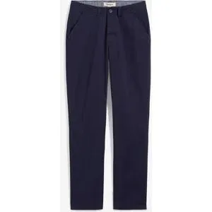 bonprix Slim Fit Chinohose mit verstellbarem Bund, Straightblau 170Knaben