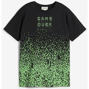 bonprix T-Shirt aus reiner Bio-Baumwolleschwarz 152Knaben