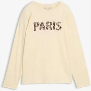 bonprix Oversize Langarmshirt aus reiner Bio-Baumwollebeige 176Mädchen