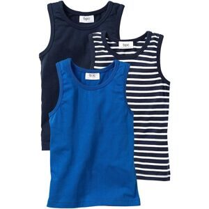bonprix Unterhemd (3er-Pack)blau 140Knaben