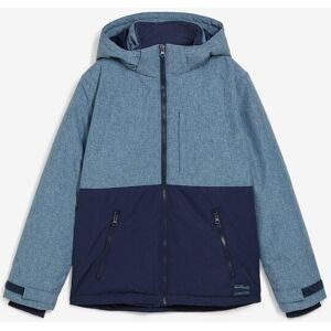 bonprix wattierte Winterjacke im Colourblocking mit Kapuzeblau 176Knaben