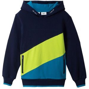 bonprix Hoodie aus reiner Bio-Baumwolleblau 164Knaben