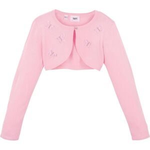 bonprix Strickbolero mit Schmetterlings-Applikationenrosa 104Mädchen
