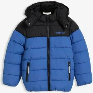 bonprix warm gefütterte Winter-Steppjacke, wasserabweisendblau 104Knaben