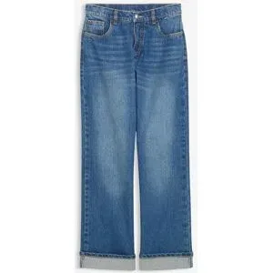 bonprix Wide-Leg-Jeans Low Waistblau 140Mädchen
