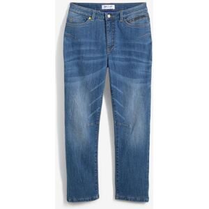 bonprix Thermo Slim-Fit-Jeans mit Flanellfutter, Taperedblau 134Knaben