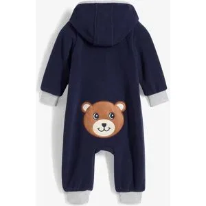 bonprix Overall aus wärmendem Fleeceblau 80Kinder