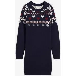 bonprix Strickkleidblau 176Mädchen