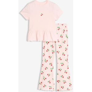 bonprix Shirt und ausgestellte Leggings (2-tlg.Set)rosa 128Mädchen