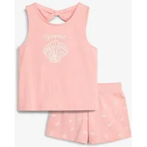 bonprix Top und Shorts aus reiner Bio-Baumwolle (2-tlg.Set)rosa 104Mädchen