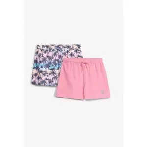 bonprix Jersey-Shorts (2er Pack) aus reiner Bio-Baumwolle (2er Pack)orange 164Mädchen