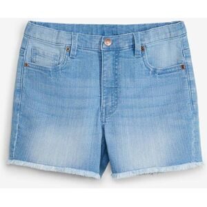 bonprix Jeans-Shorts mit Bio-Baumwolle, Mid Waistblau 152Mädchen