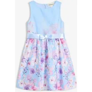 bonprix Ausgestelltes Kleidblau 128Mädchen