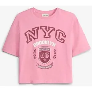 bonprix Oversize-Shirt aus reiner Bio-Baumwollerosa 134Mädchen