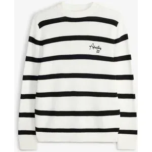 bonprix Feinstrickpullover aus weicher Bio Baumwolleweiß 170Knaben