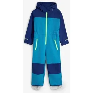 bonprix Wasserabweisender Softshell-Anzug mit reflektierenden Detailsblau 92Kinder