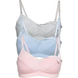 bonprix Still BH ohne Bügel (3er Pack) mit Bio-Baumwollegelb 90Damen