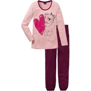 bonprix Pyjama mit Bio-Baumwollelila 36Damen