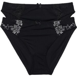 bonprix Slip (2er-Pack)schwarz 44Damen
