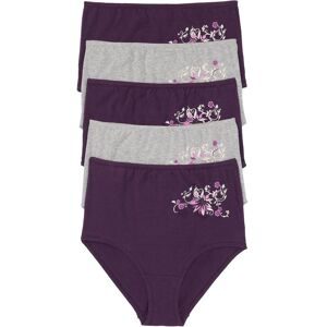 bonprix Highwaist Slip mit weicher Baumwolle (5er Pack)lila 52Damen