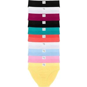 bonprix Slip mit weicher Baumwolle (10er Pack)rosa 52Damen