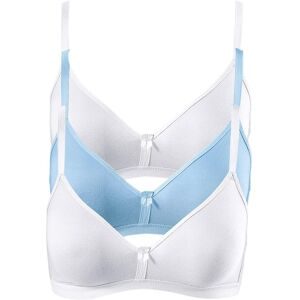bonprix BH ohne Bügel mit Bio-Baumwolle (3er Pack)weiß 75Damen