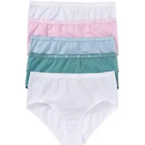 bonprix Maxislip  mit weicher Baumwolle (5er Pack)weiß 36Damen