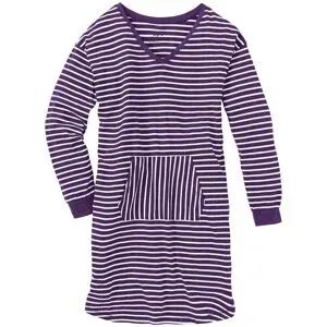 bonprix Nachthemd mit Bio-Baumwollelila 36Damen