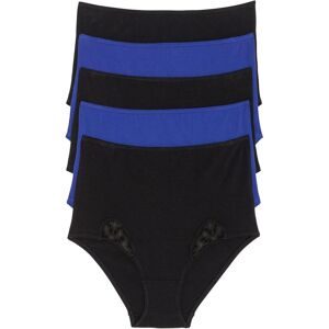 bonprix Highwaist Slip (5er Pack)blau 44Damen