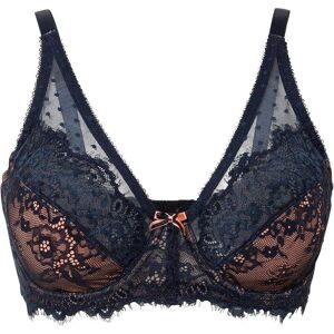 bonprix Minimizer-BH mit filigraner Spitzeblau 100Damen