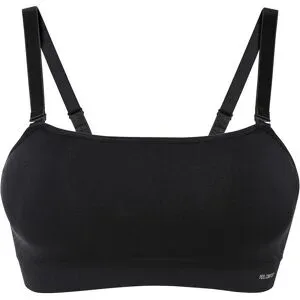 bonprix Wattierter Feel Comfort Seamless Bandeau-BH mit abnehmbaren Trägernschwarz 3Damen