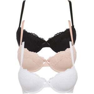 bonprix Schalen BH (3er Pack)schwarz 80Damen