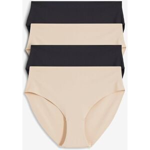 bonprix Panty Packung, 4 Stk. klassischer Stil, nahtlose Kanten, aus Polyamid und Elasthan