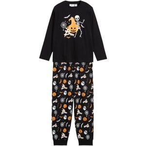 bonprix Pyjama aus weicher Baumwolle (2-tlg. Set)schwarz 104Kinder