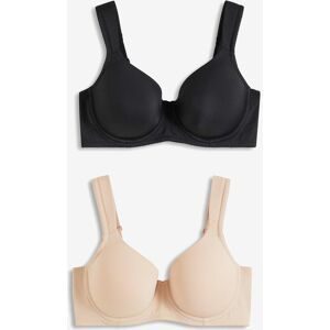 bonprix Schalen-BH mit Bügel (2er Pack)schwarz 90Damen