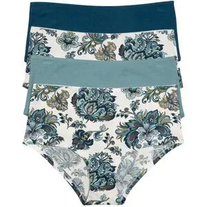 bonprix Maxipanty mit weicher Baumwolle (4er Pack)blau 52Damen