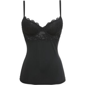 bonprix BH-Hemd aus glatter Microfaserschwarz 90Damen