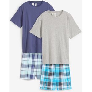 bonprix Shorty mit weicher Bio-Baumwolle (4-tlg. Set)grau 116Kinder