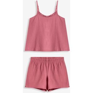 bonprix Shorty aus softem Musselin mit Spaghettiträgernlila 36Damen