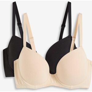 bonprix Schalen-BH mit Bügel mit Bio-Baumwolle (2er Pack)beige 75Damen