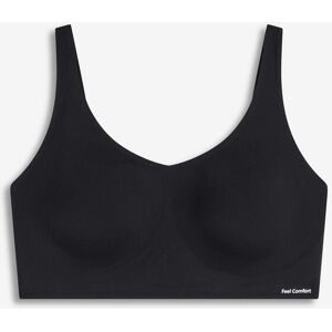 bonprix ????Wattierter Feel Comfort Lasercut T-Shirt BH ohne Bügelschwarz 40Damen