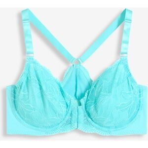 bonprix Bügel-BH mit komfortablem Vorderverschlussblau 105Damen