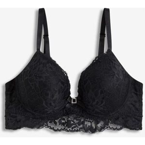 bonprix Schalen-BH mit zarter Spitzeschwarz 90Damen