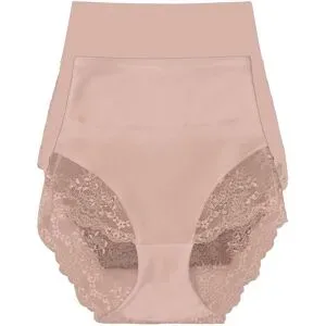 bonprix Medium Lasercut Shape Panty (2er Pack)beige 44Damen