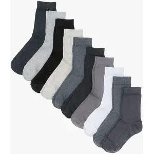 bonprix Socken mit Bio-Baumwolle (10er Pack)grau 35false